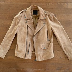 Blank NYC Suede Moto Jacket